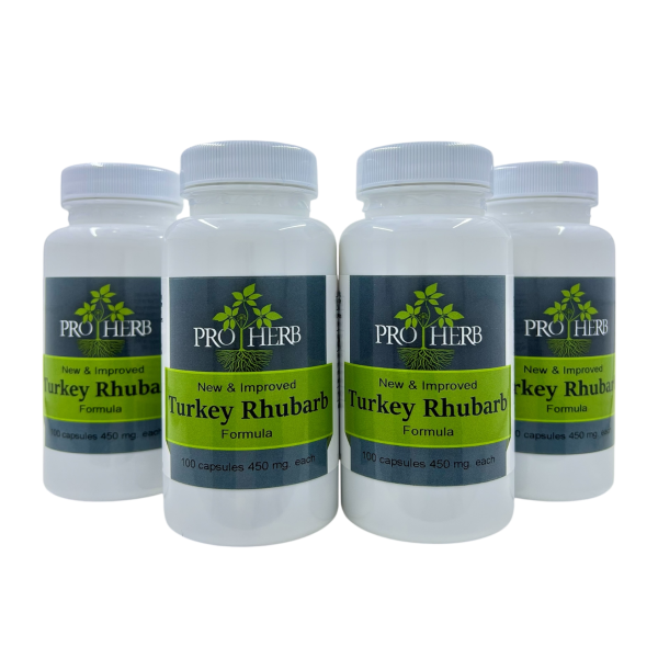 Turkey Rhubarb Formula 4 Pack